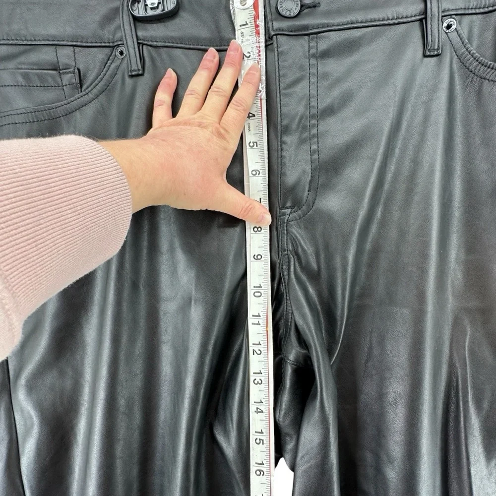 NWT Tall Length Torrid perfect skinny faux, leather high-rise pant plus size 24T